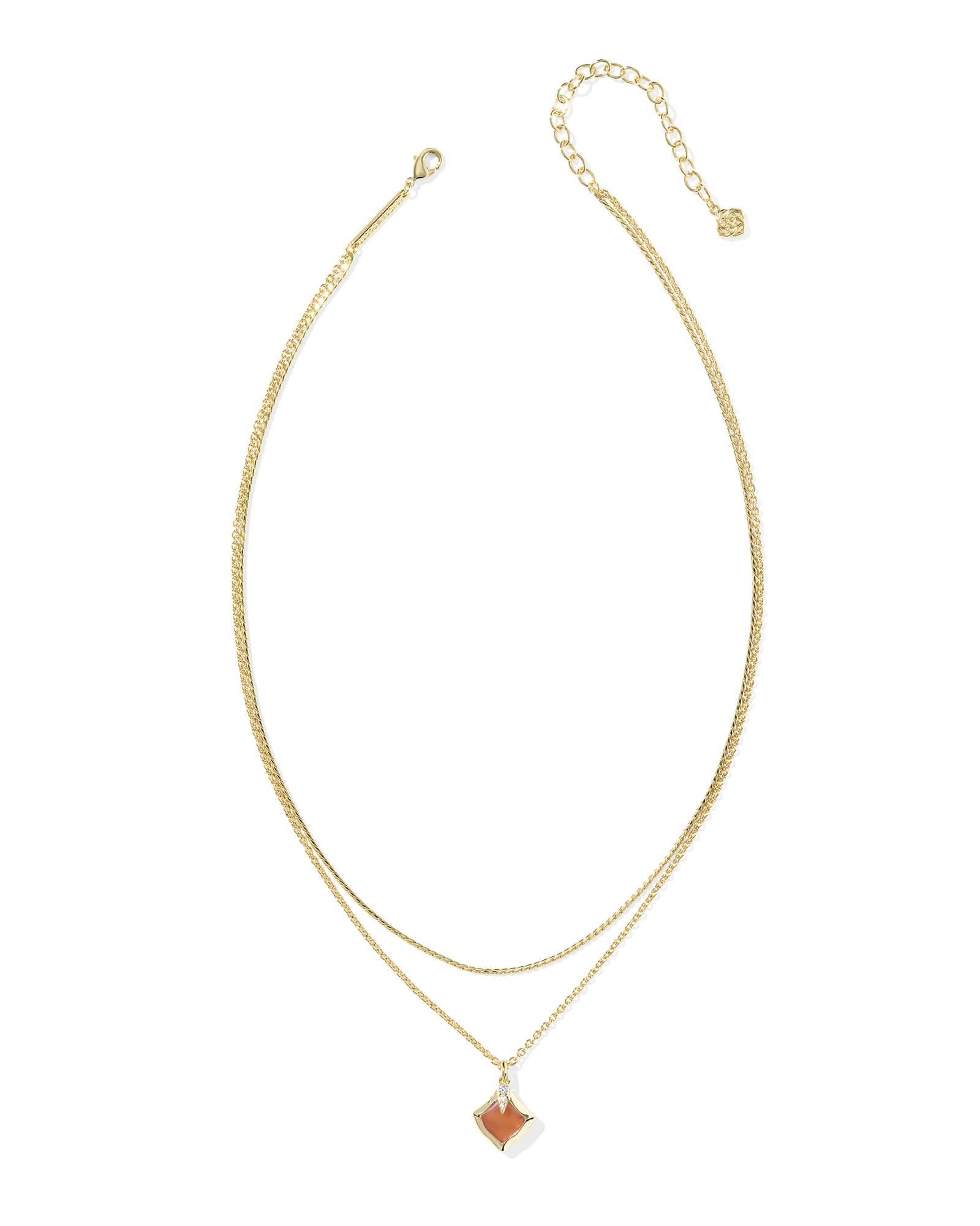 Joelle Gold Multi Strand Necklace Product Image