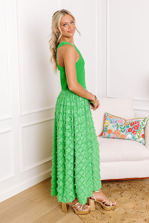 Luxe Lifestyle Midi in Kelly Green Product Image