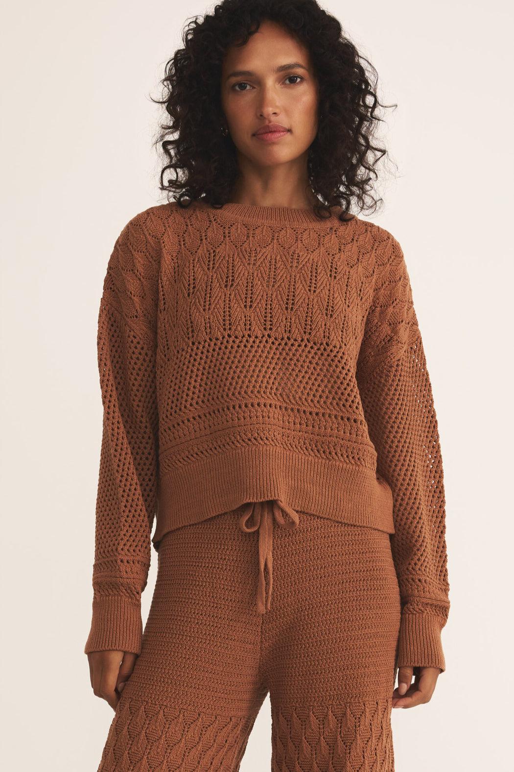 Rue Crochet Sweater Product Image