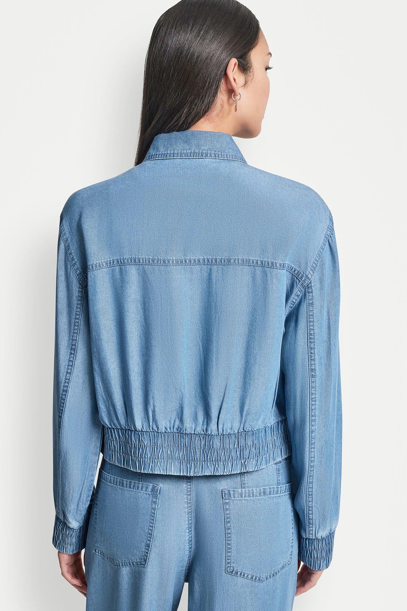 TENCEL BOMBER JACKET Product Image