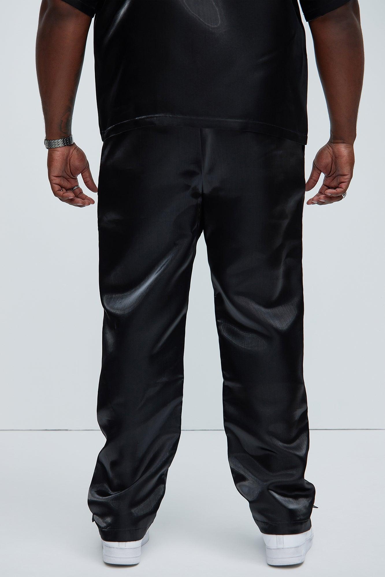 McGaw Slim Slit Trousers - Black Product Image