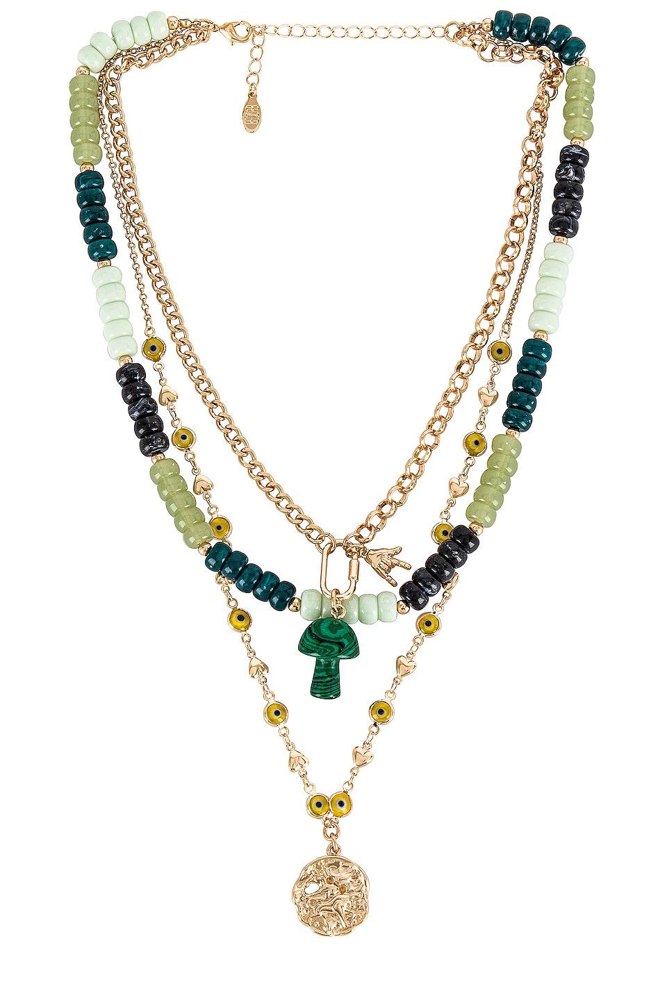 Green Scene Layered Necklace 8 Other Reasons Product Image