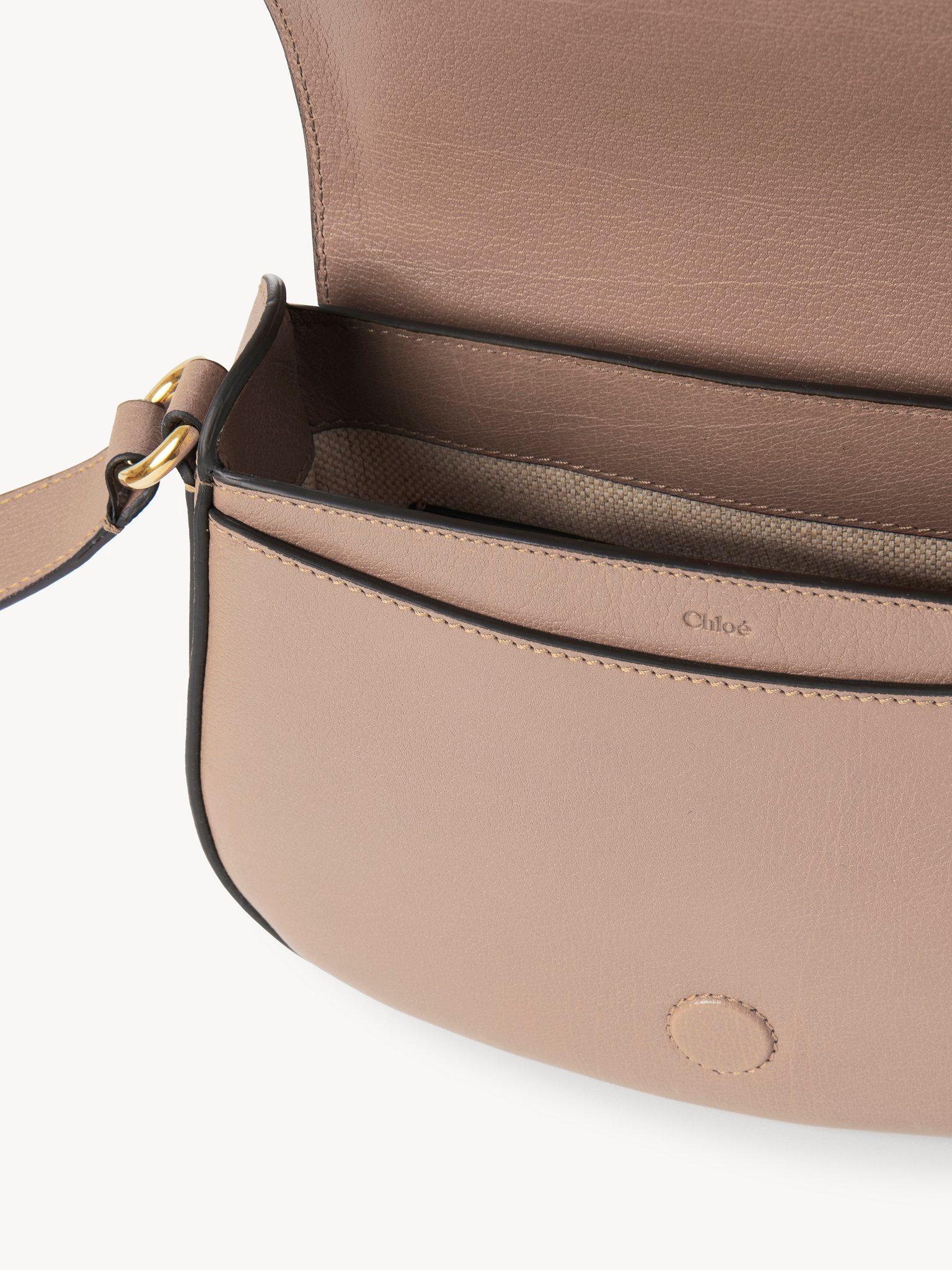 Horse Medal saddle bag in grained leather Product Image