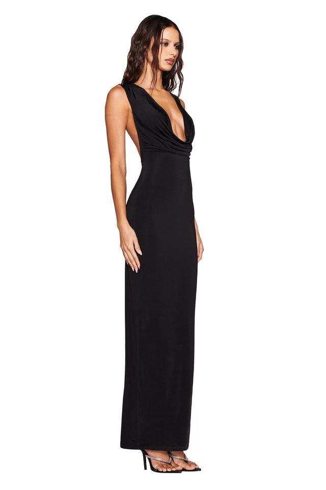MILANI MAXI DRESS - BLACK Product Image