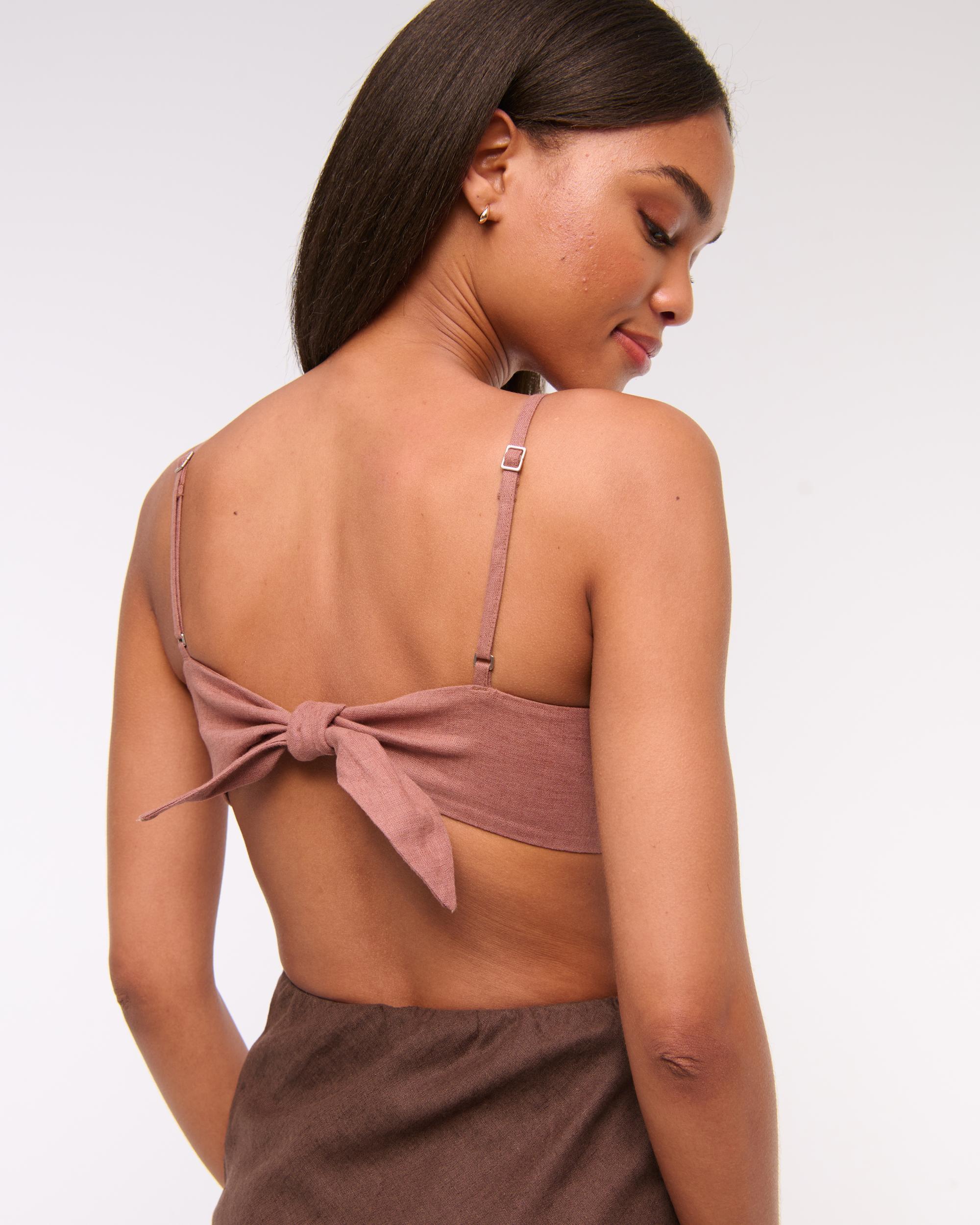 The A&F Julia Slip Cutout Maxi Dress Product Image