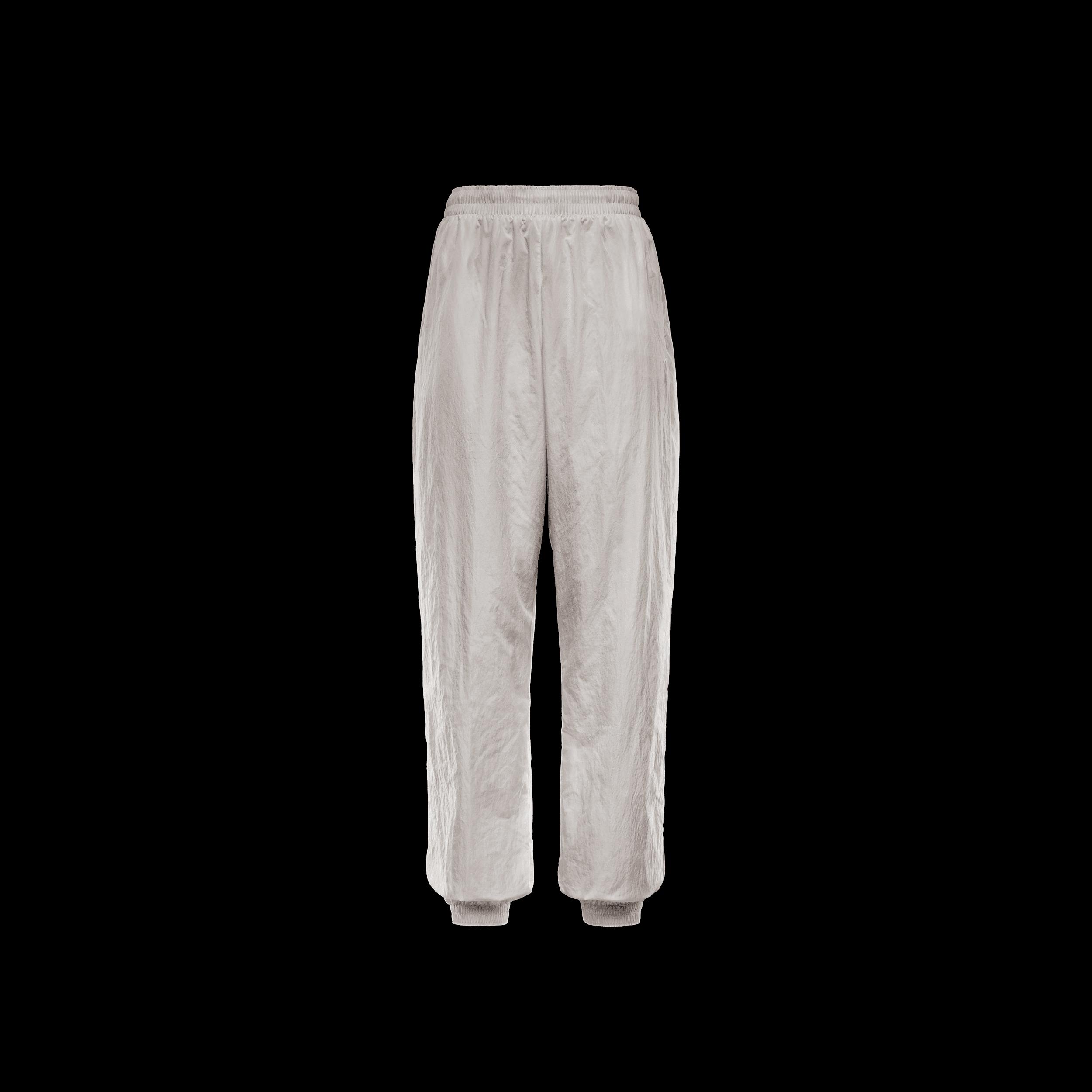 Womens Nike Sportswear Essential Mid-Rise Oversized Woven Jogger Pants | FV7668-004 Product Image
