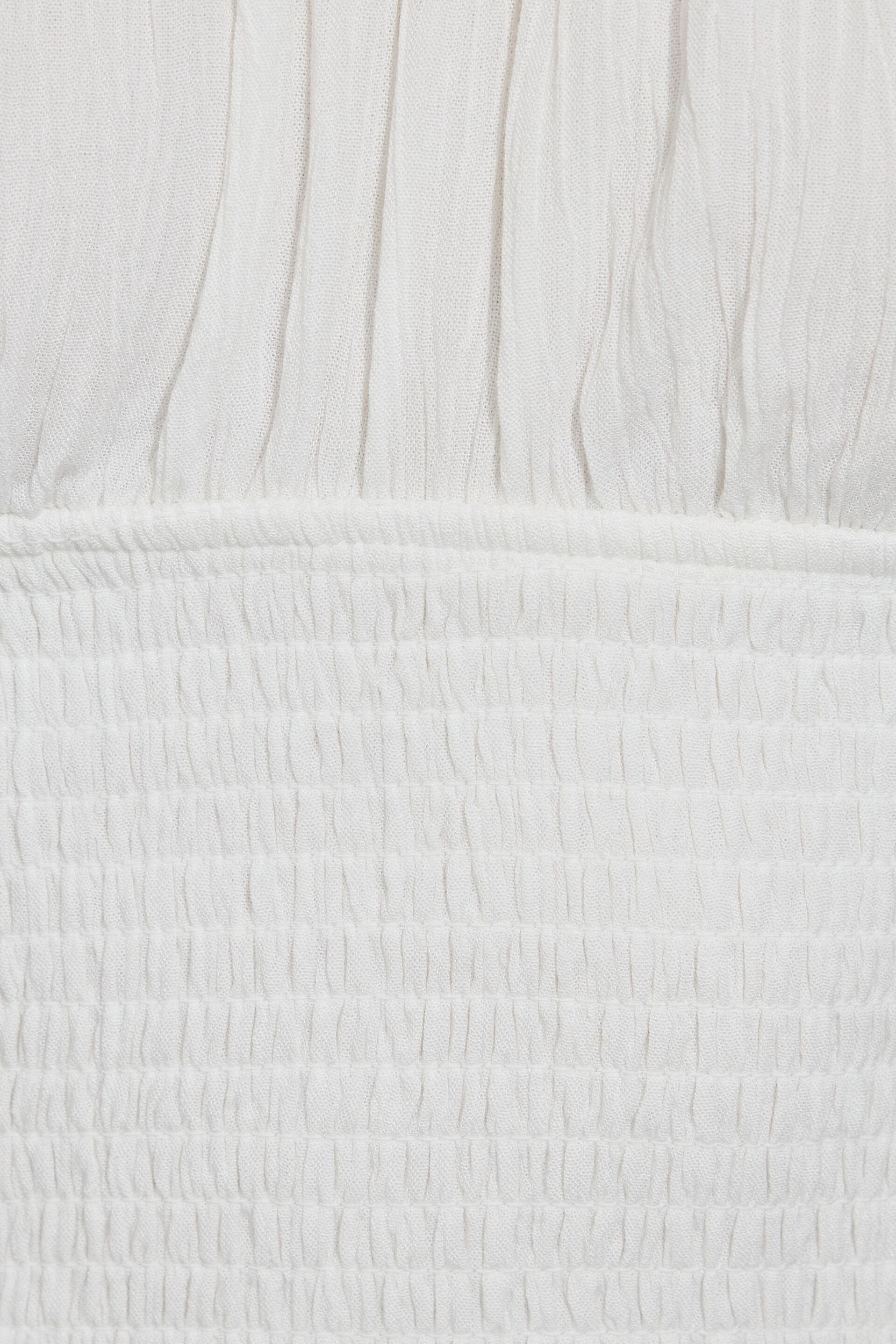 Samantha Smocked Halter Top Product Image