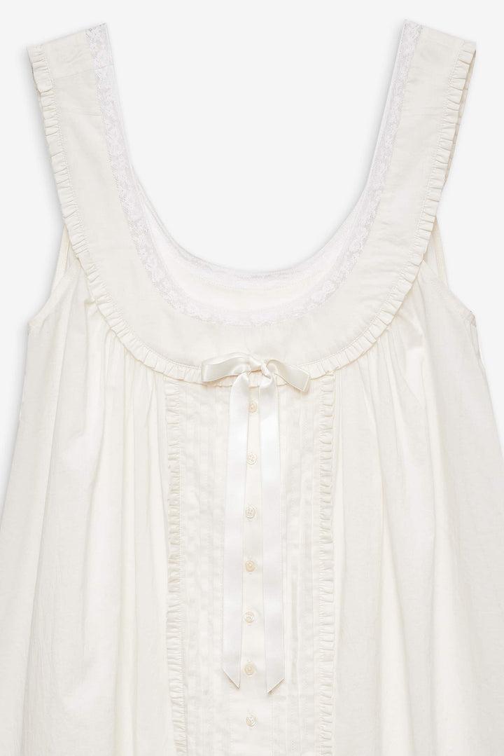 Venetia Slip Dress — Vintage Cream Product Image