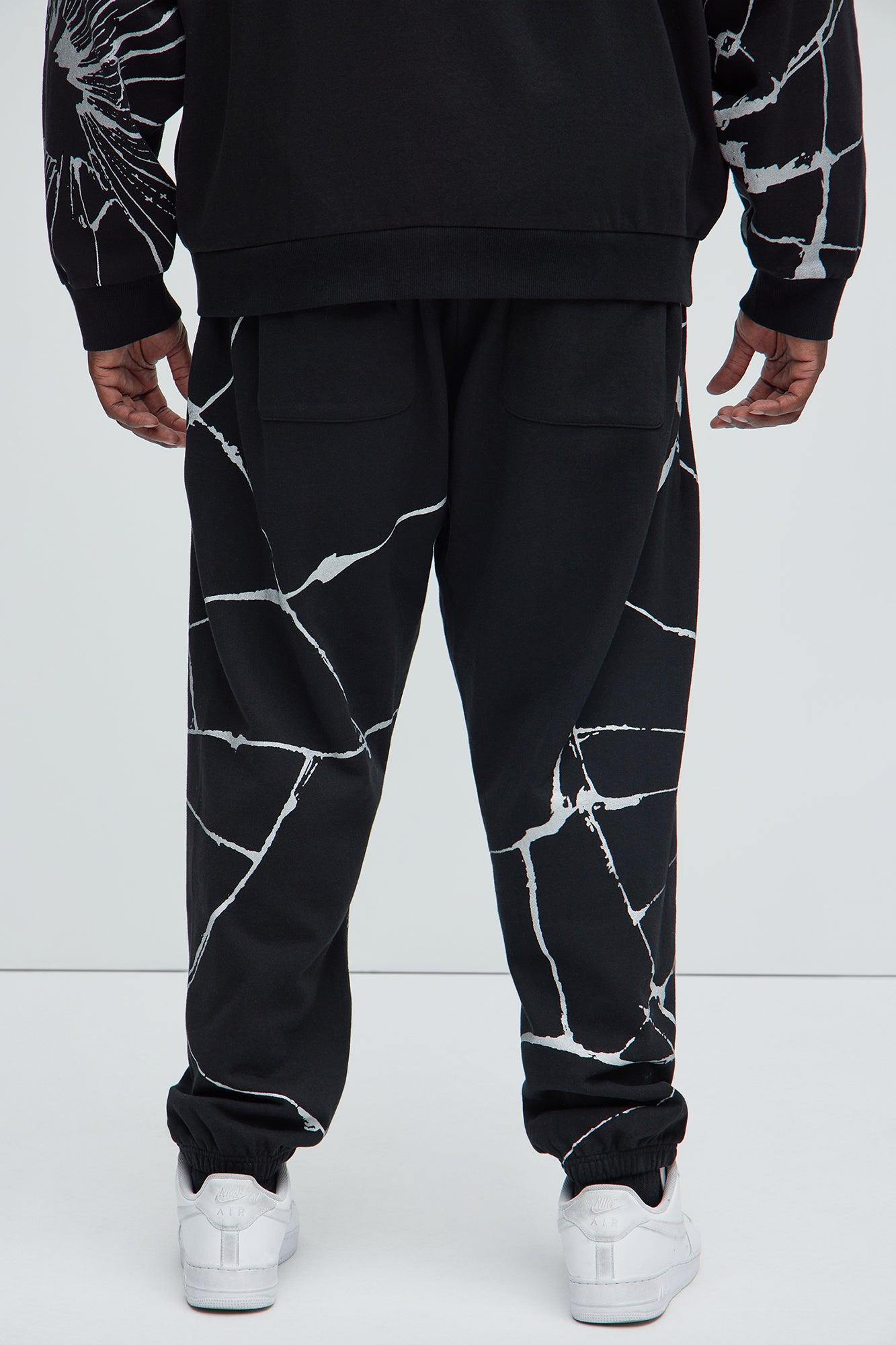 Tyson Web Of Lies Oversized Jogger - Black Product Image
