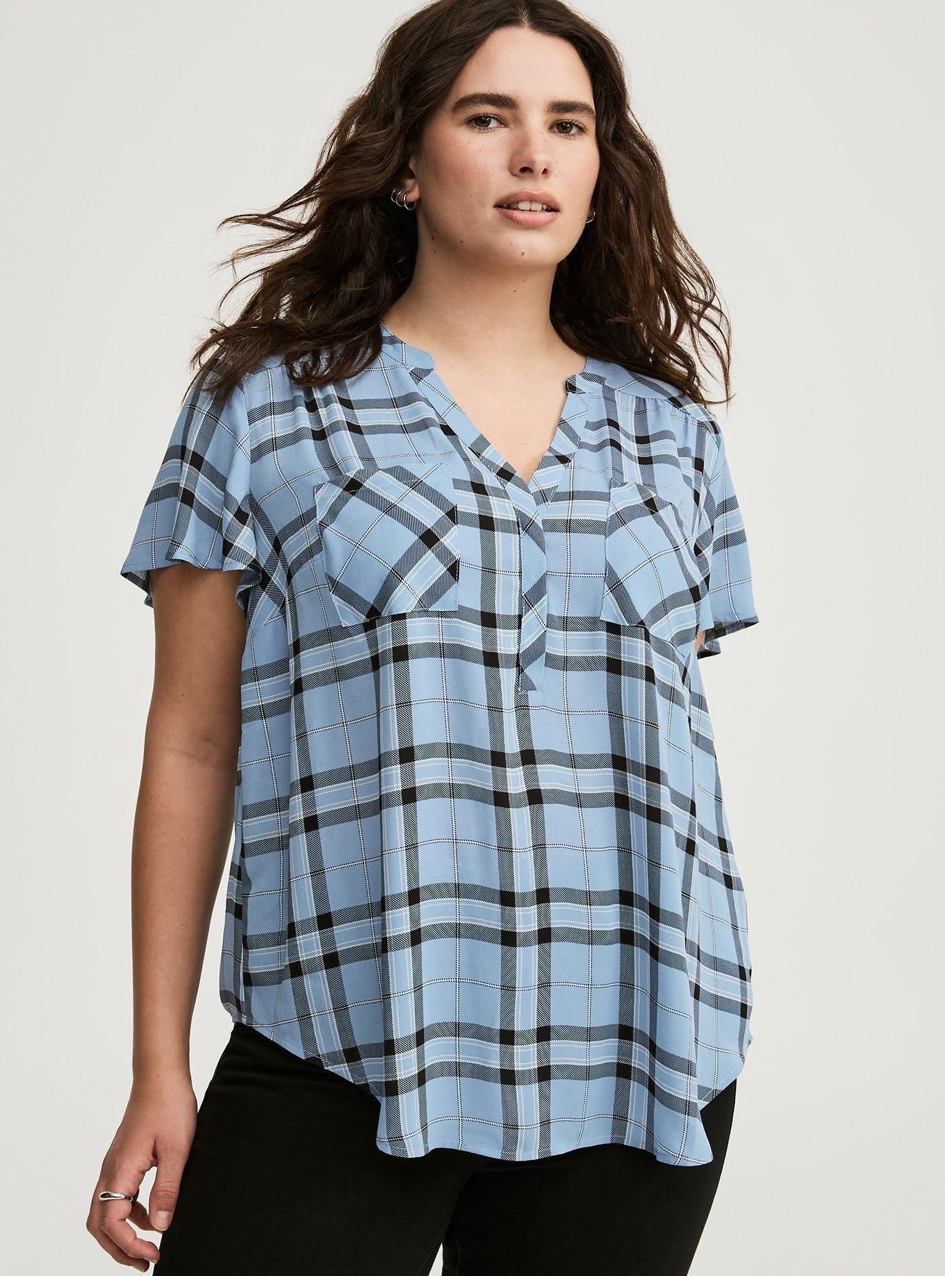 Harper Flutter Sleeve Pullover Blouse Product Image