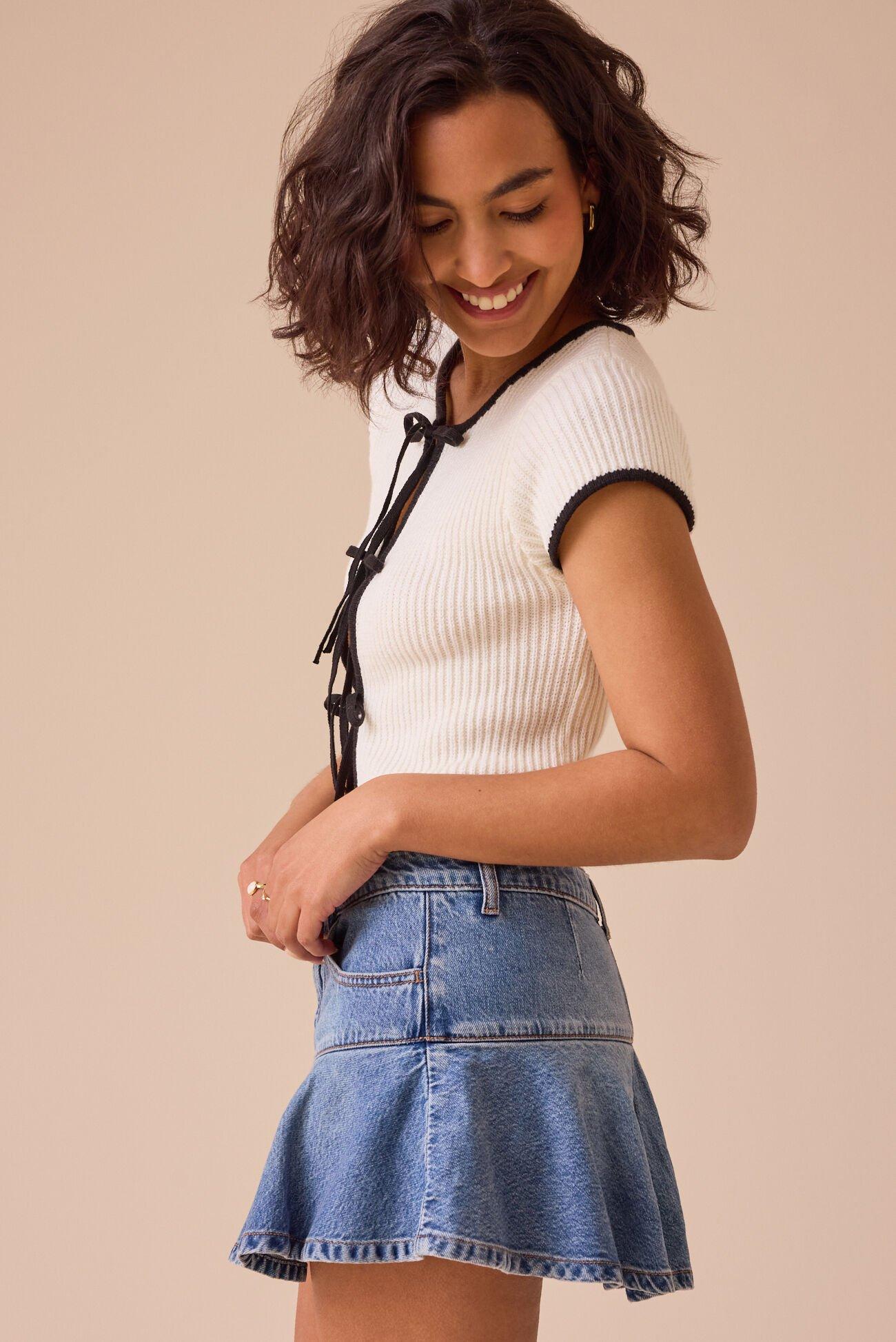 Lex Tie Front Top Product Image