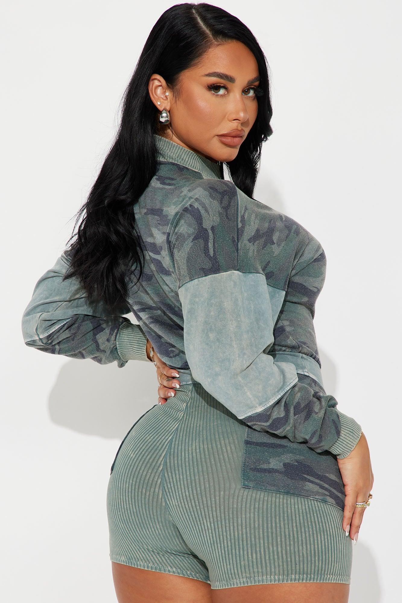 Off Duty Romper - Camouflage Product Image