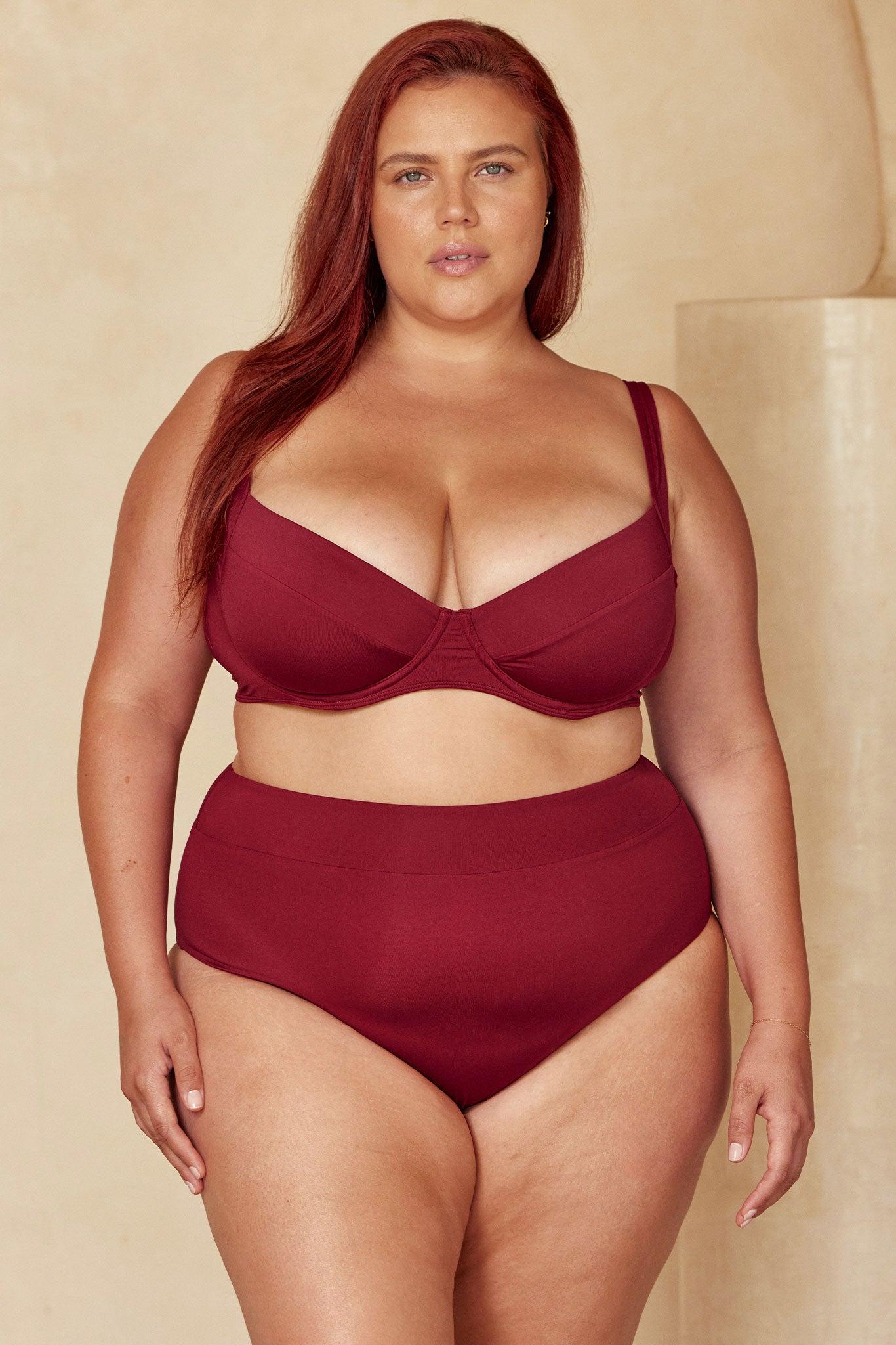 Sorrento Top - Burgundy Product Image