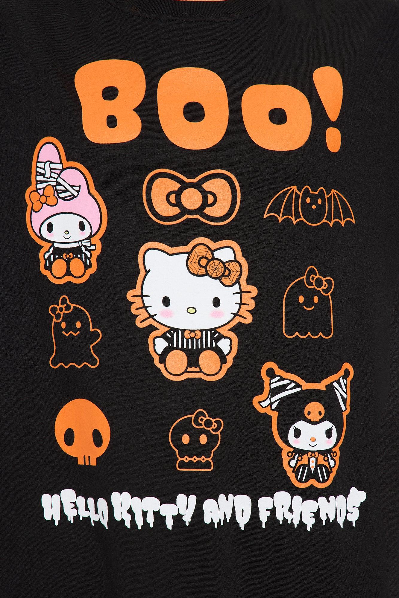 Hello Kitty Boo Tee - Black Female Product Image