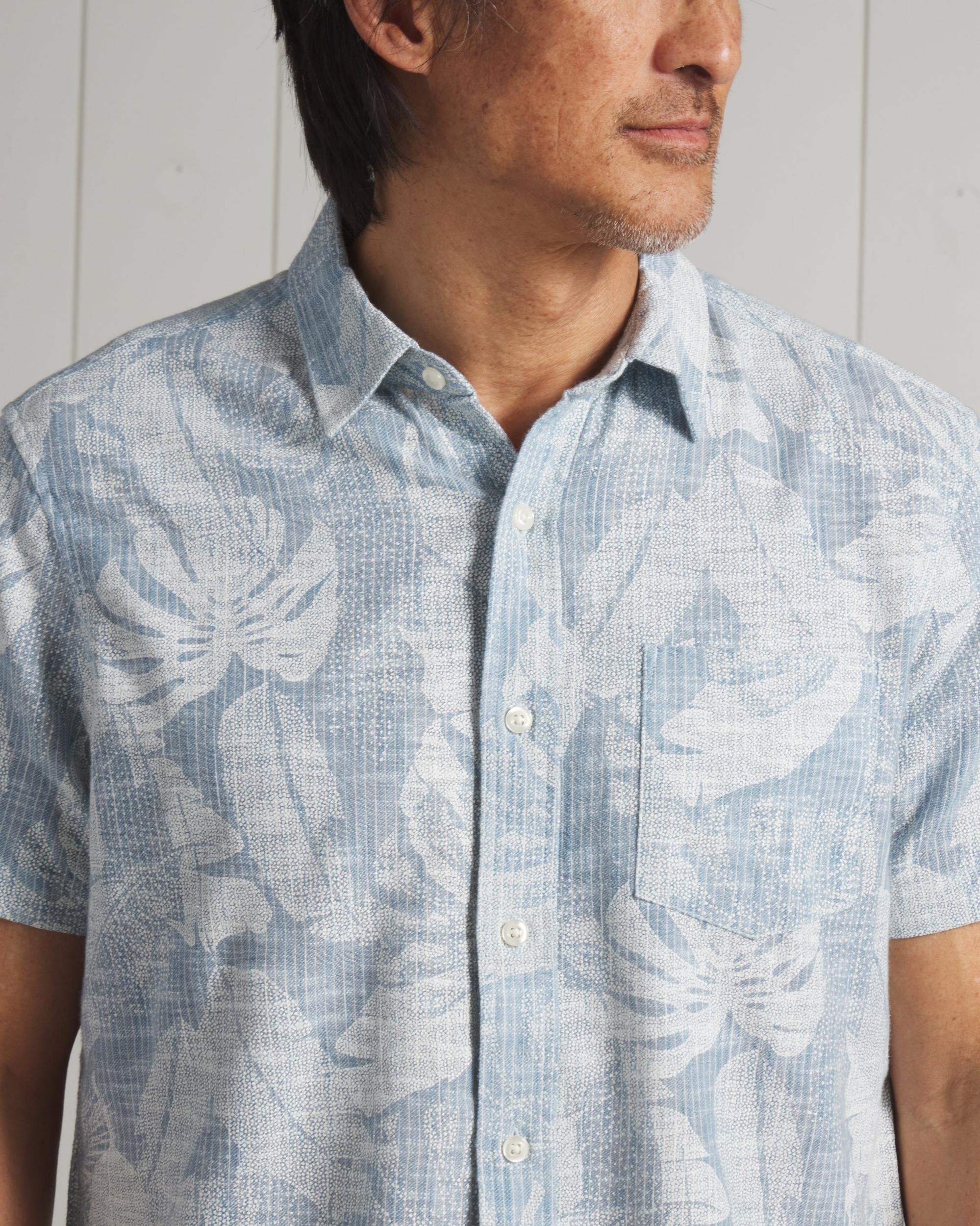Madras Cottage Loom Printed Shirt - Mr. Chow Print Product Image
