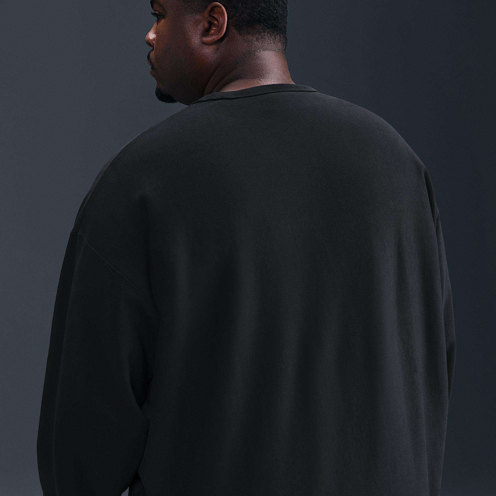 Nike Mens Solo Swoosh Fleece Crew | HV1086-010 Product Image