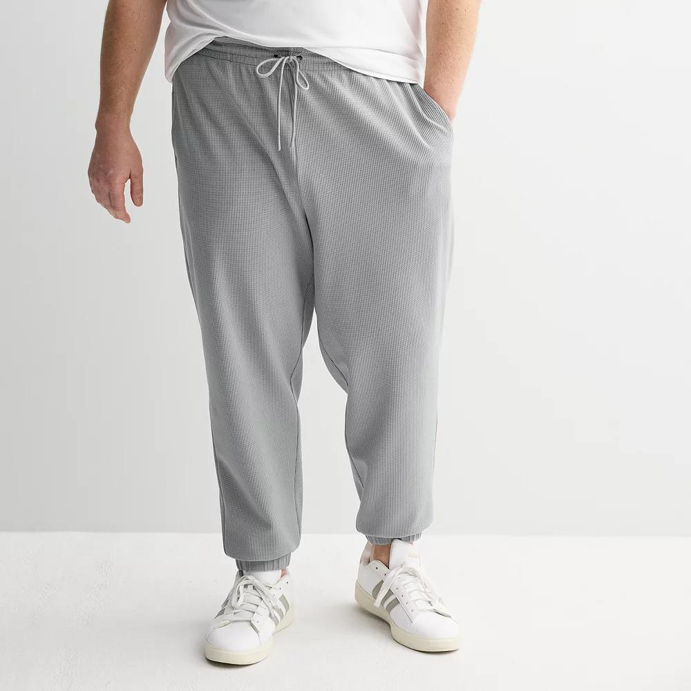 Big & Tall Tek Gear® Waffle Jogger Pants, Men's,  Product Image