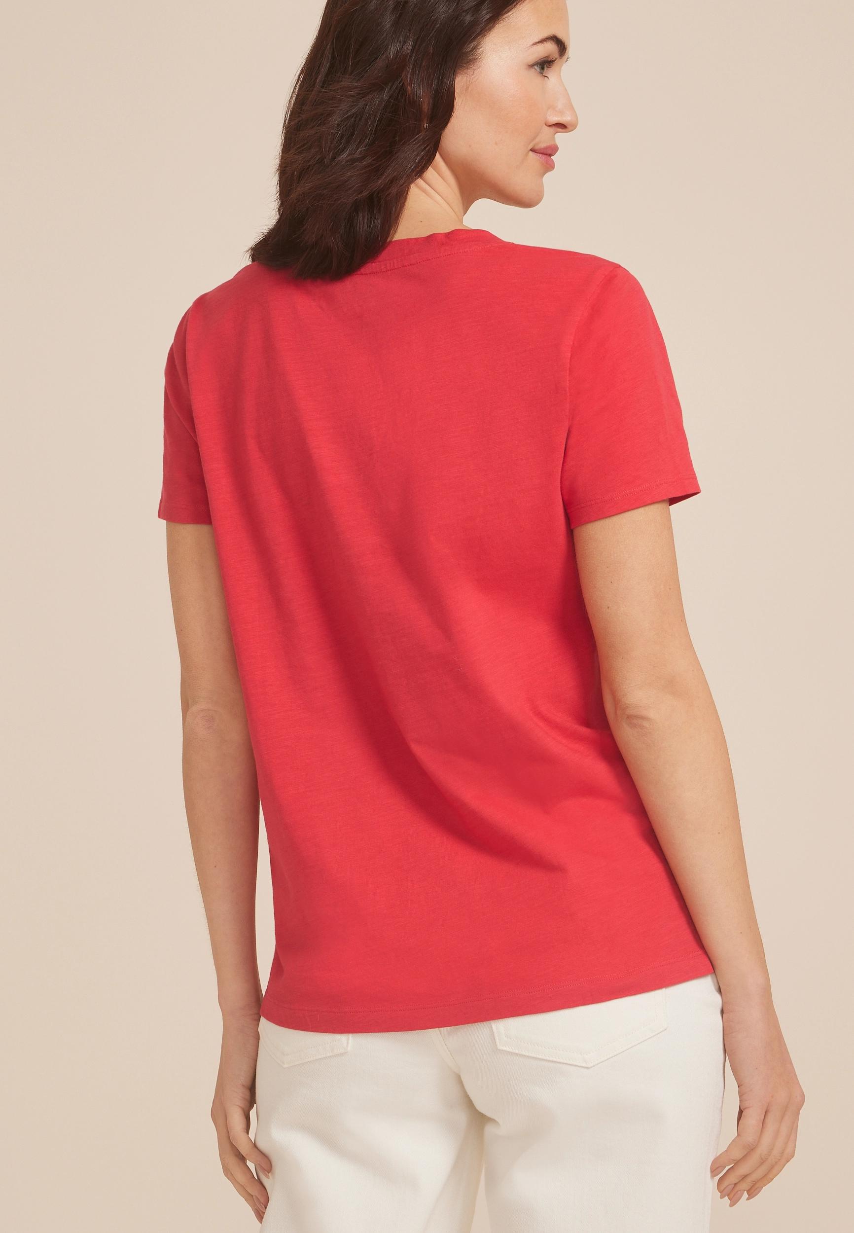 24/7 Dawson V Neck Tee Product Image