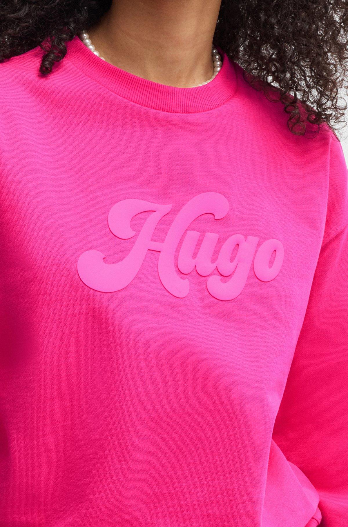 Relaxed-fit sweatshirt with retro logo Product Image