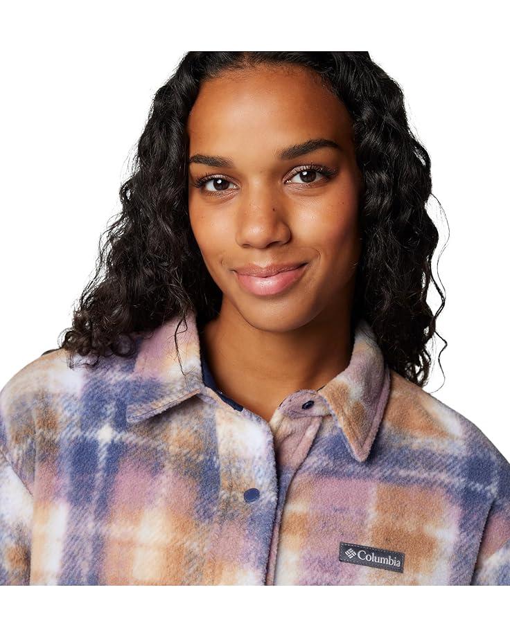 Loose Fit Fleece Shirt Jacket Product Image