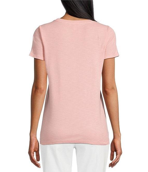 Tommy Bahama Ashby Isles Slub Rib Crew Neck Short Sleeve Tee Product Image