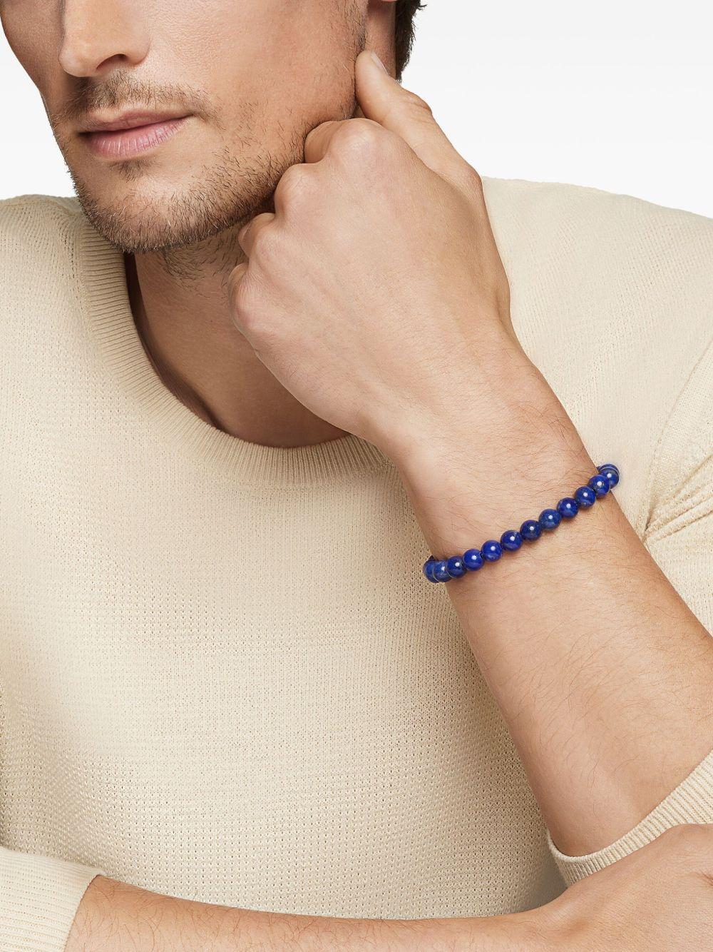 sterling silver Spiritual Beads bracelet (8mm) Product Image