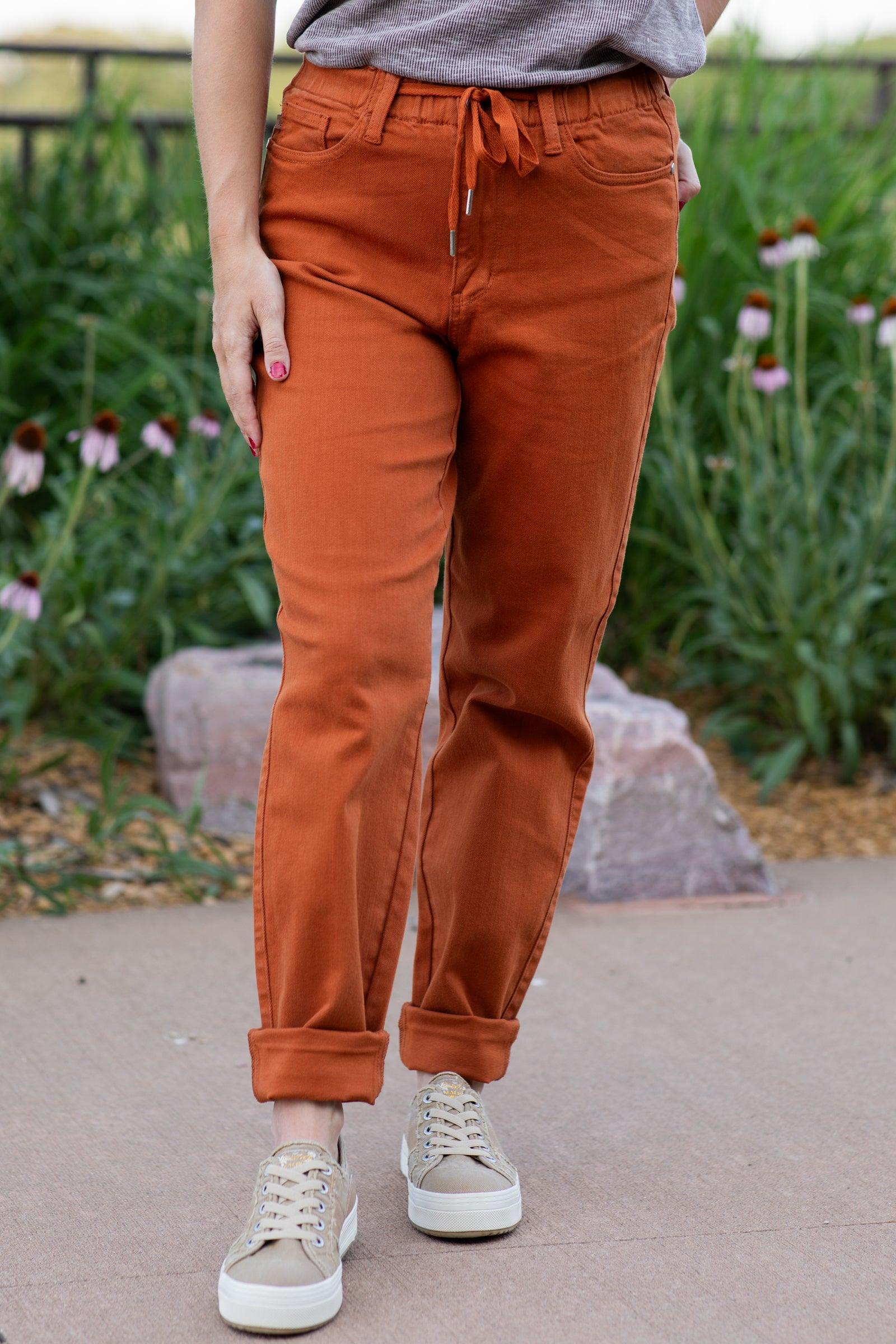 Judy Blue Meet Me At The Pumpkin Patch Joggers Product Image