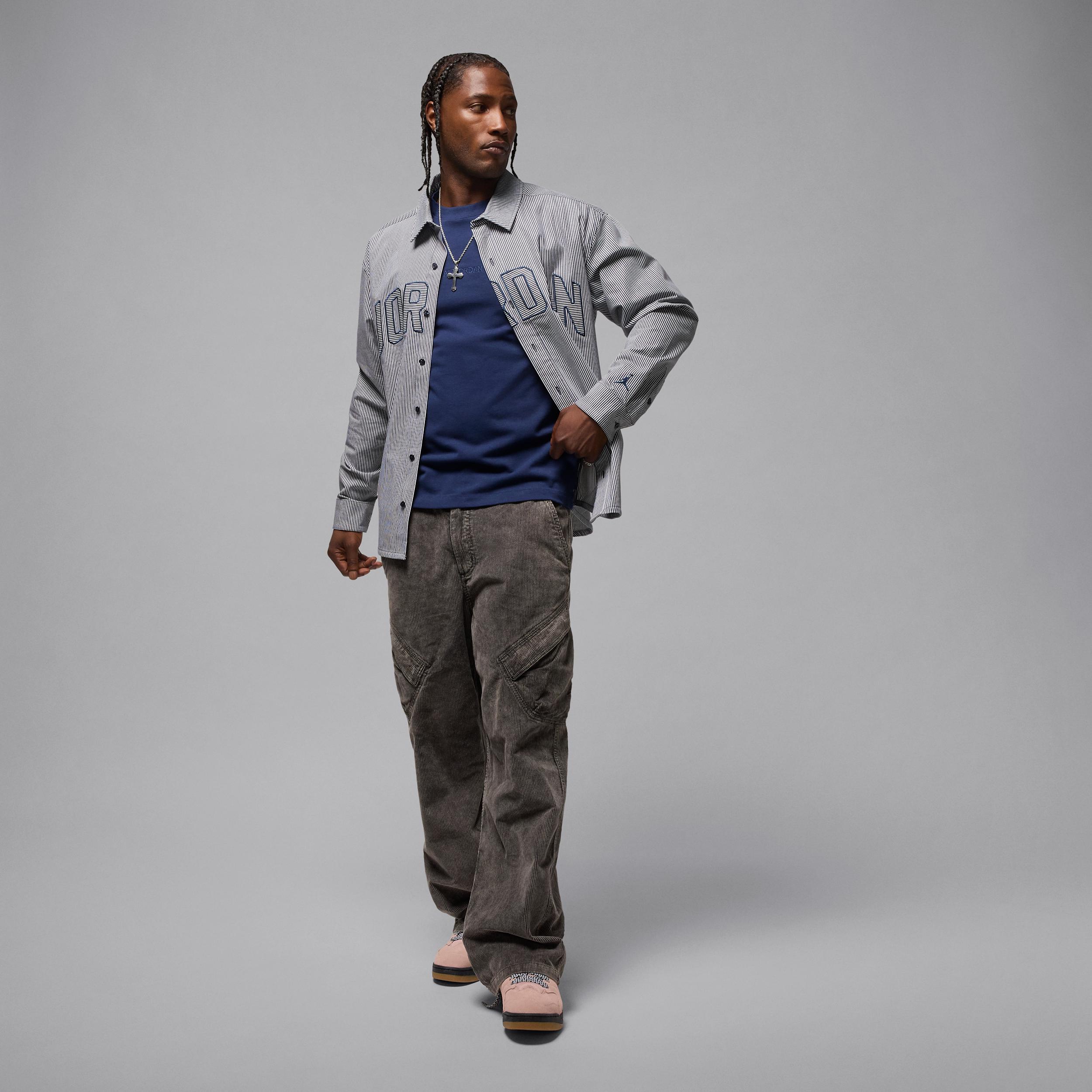 Mens Jordan Flight Oxford Long-Sleeve Top | IB0317-451 Product Image