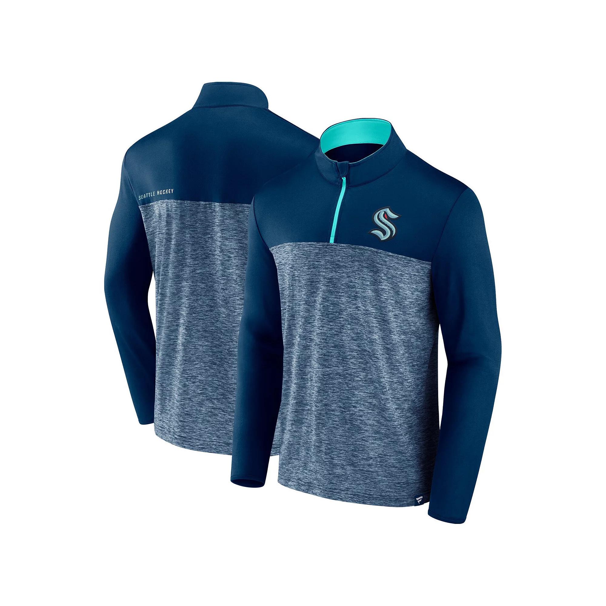 Men's Fanatics Blue St. Louis Blues Iconic Defender Quarter-Zip Jacket,  Product Image