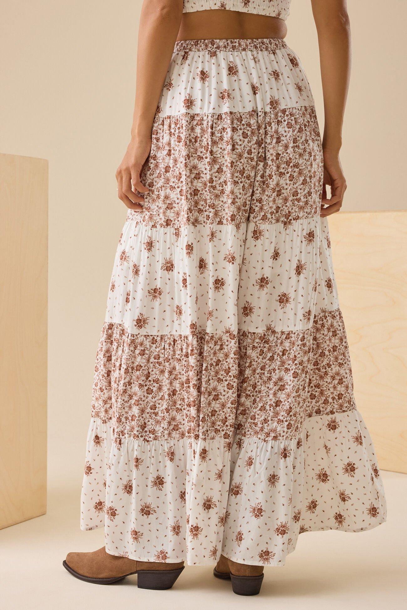 Arabella Floral Maxi Skirt Product Image