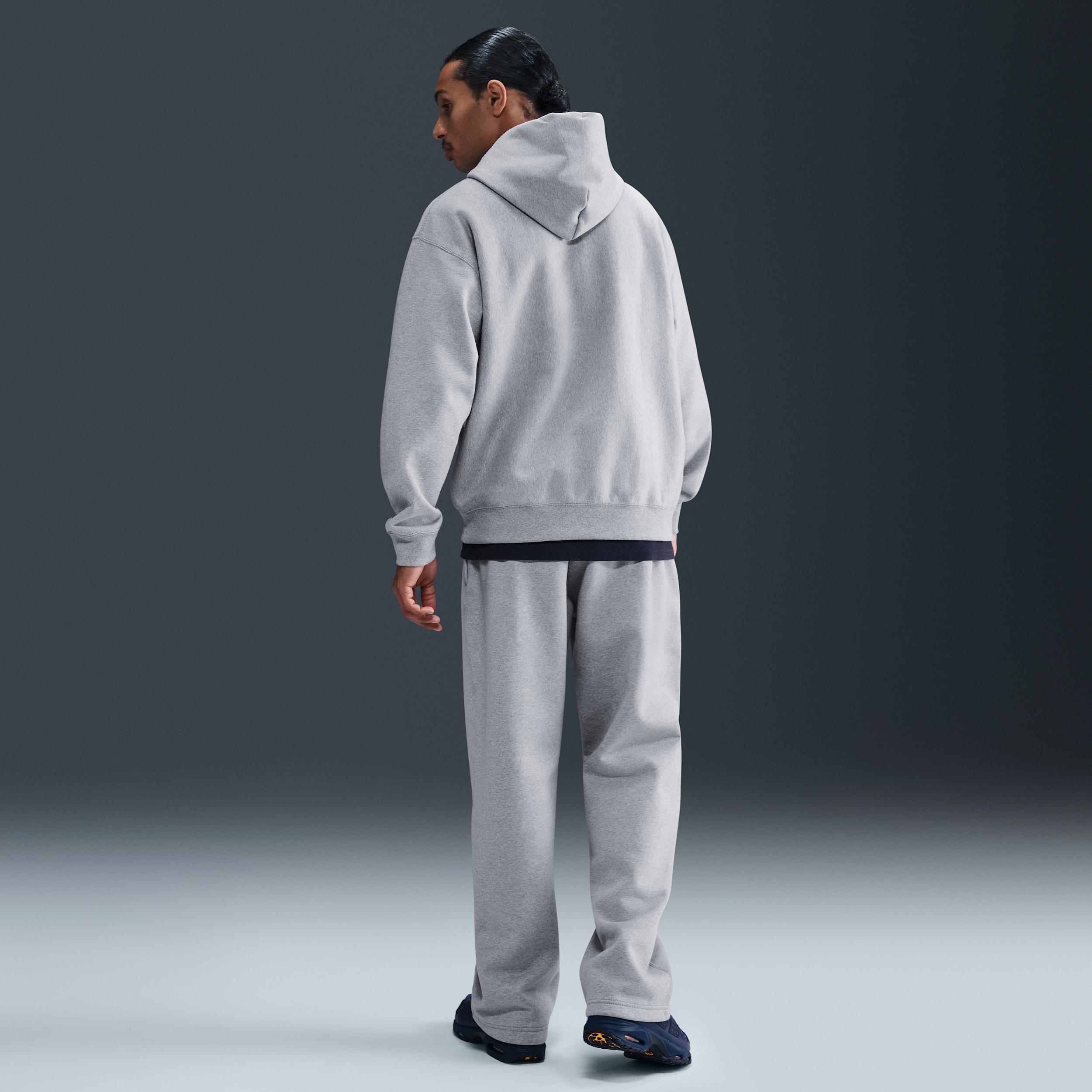 Nike Mens Solo Swoosh Fleece Open-Hem Pants | HV1090-010 Product Image