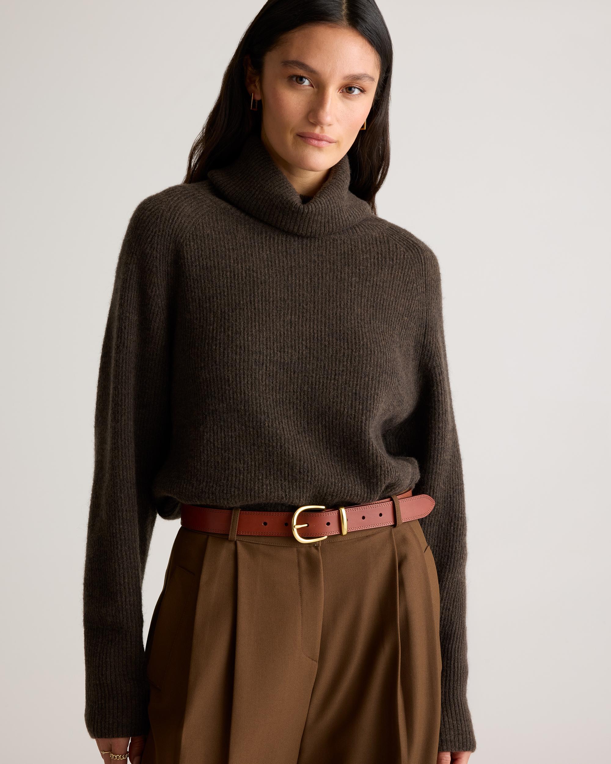 Quince | Women's Allegra European Leather Belt Italian Leather Product Image