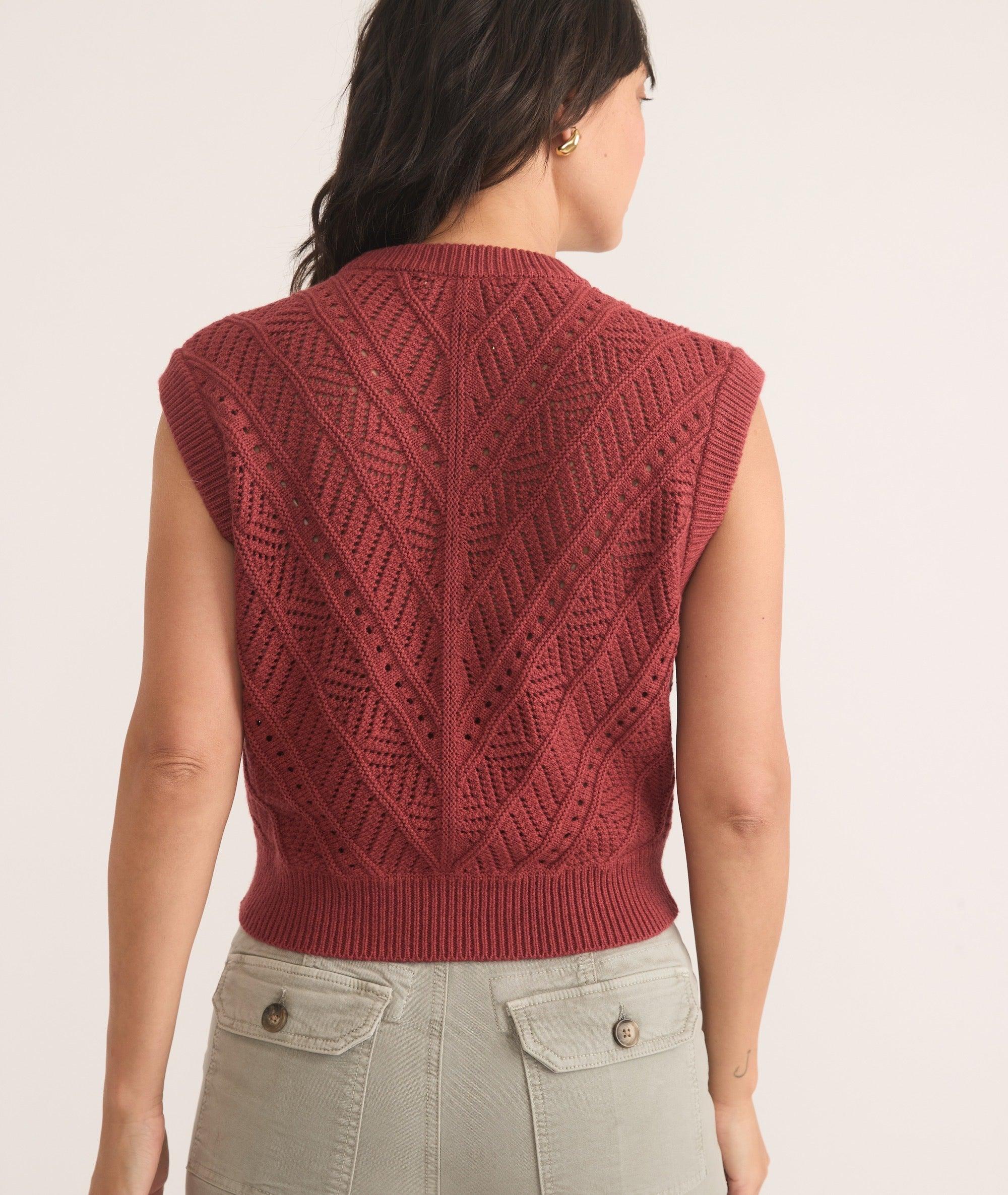 Brooke Sweater Vest Product Image