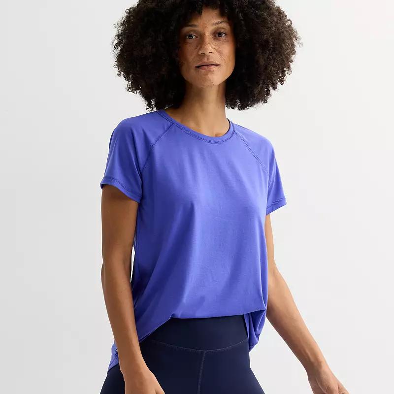 Women's Tek Gear® Essential Core Raglan Tee,  Product Image