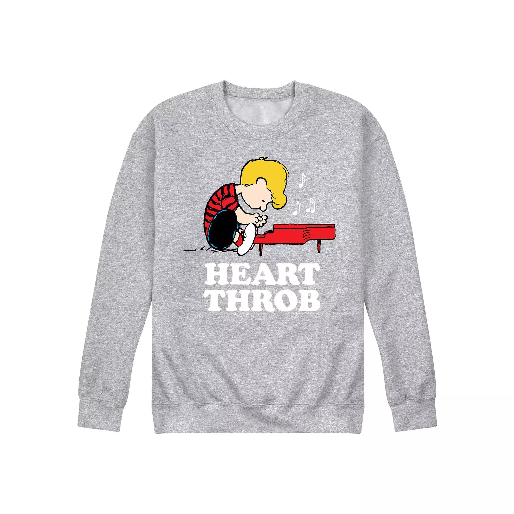 Men's Peanuts Heartthrob Sweatshirt,  Product Image