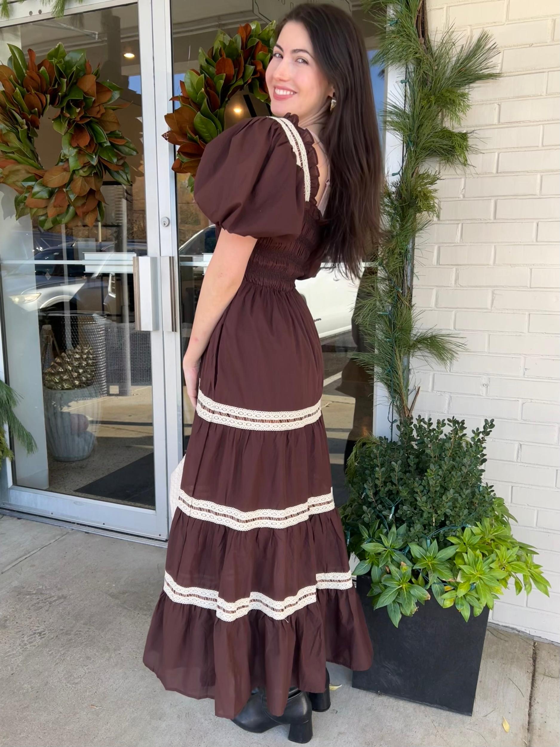 Carey Tiered Maxi Dress Product Image