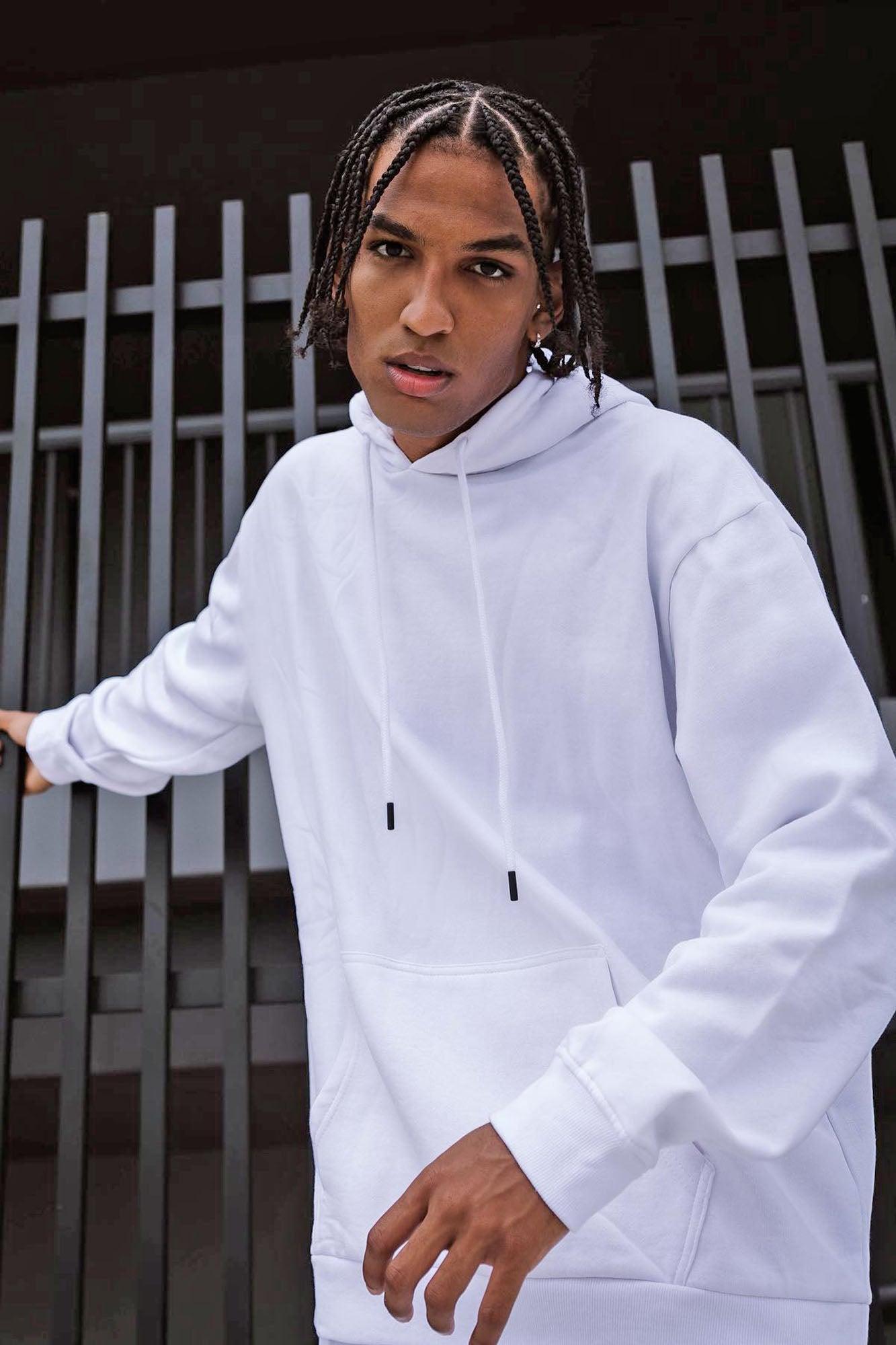 Tyson Hoodie - White Product Image