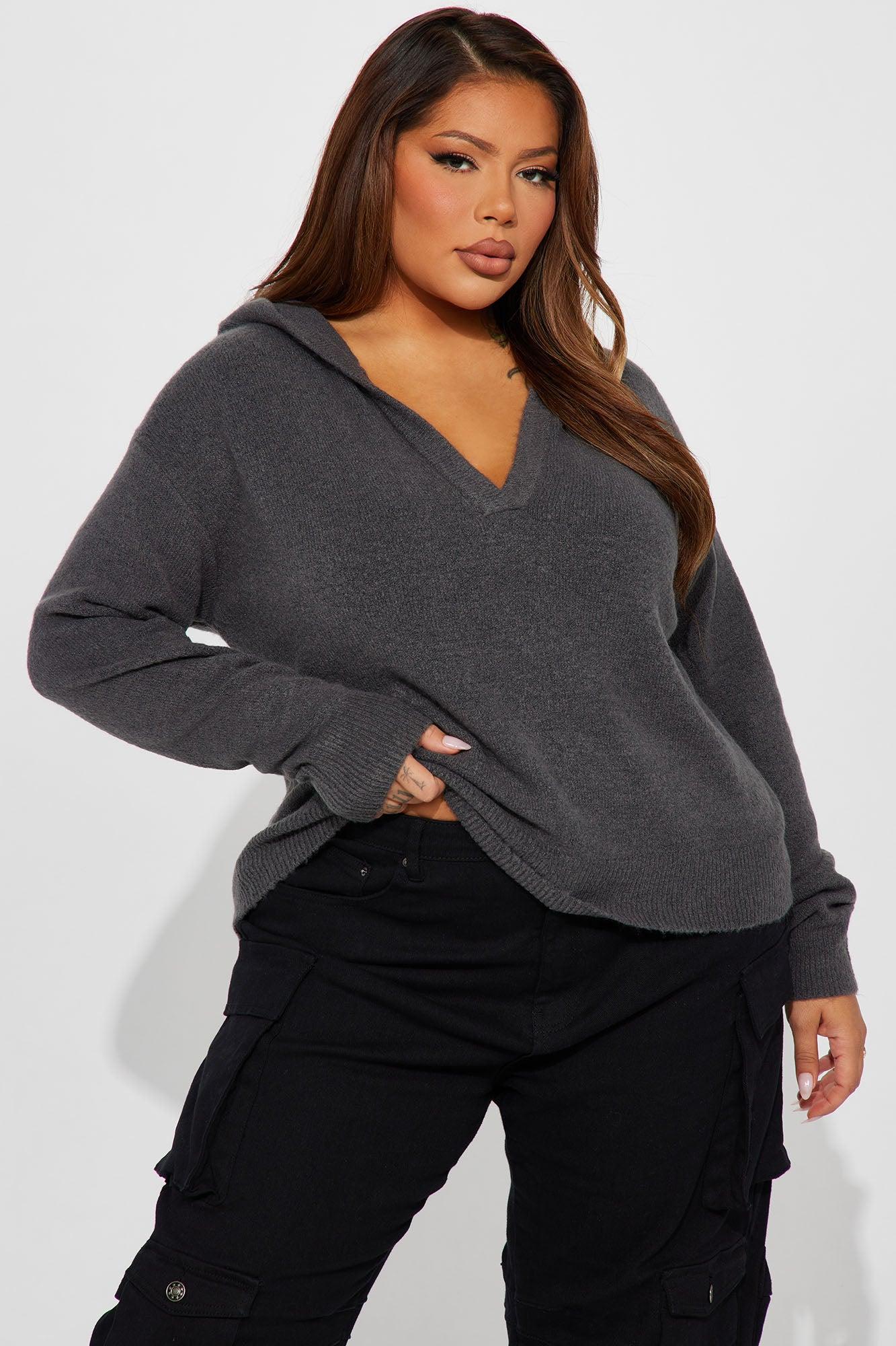 Loving Feeling Sweater - Grey Product Image