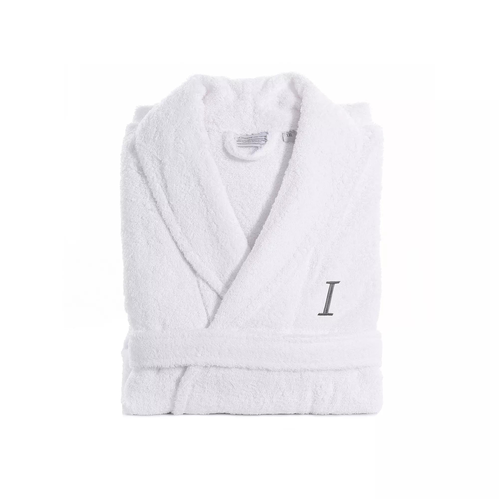 Linum Home Textiles Unisex Turkish Cotton Personalized Terry Bathrobe, Women's, Size: Small/Medium, V Product Image