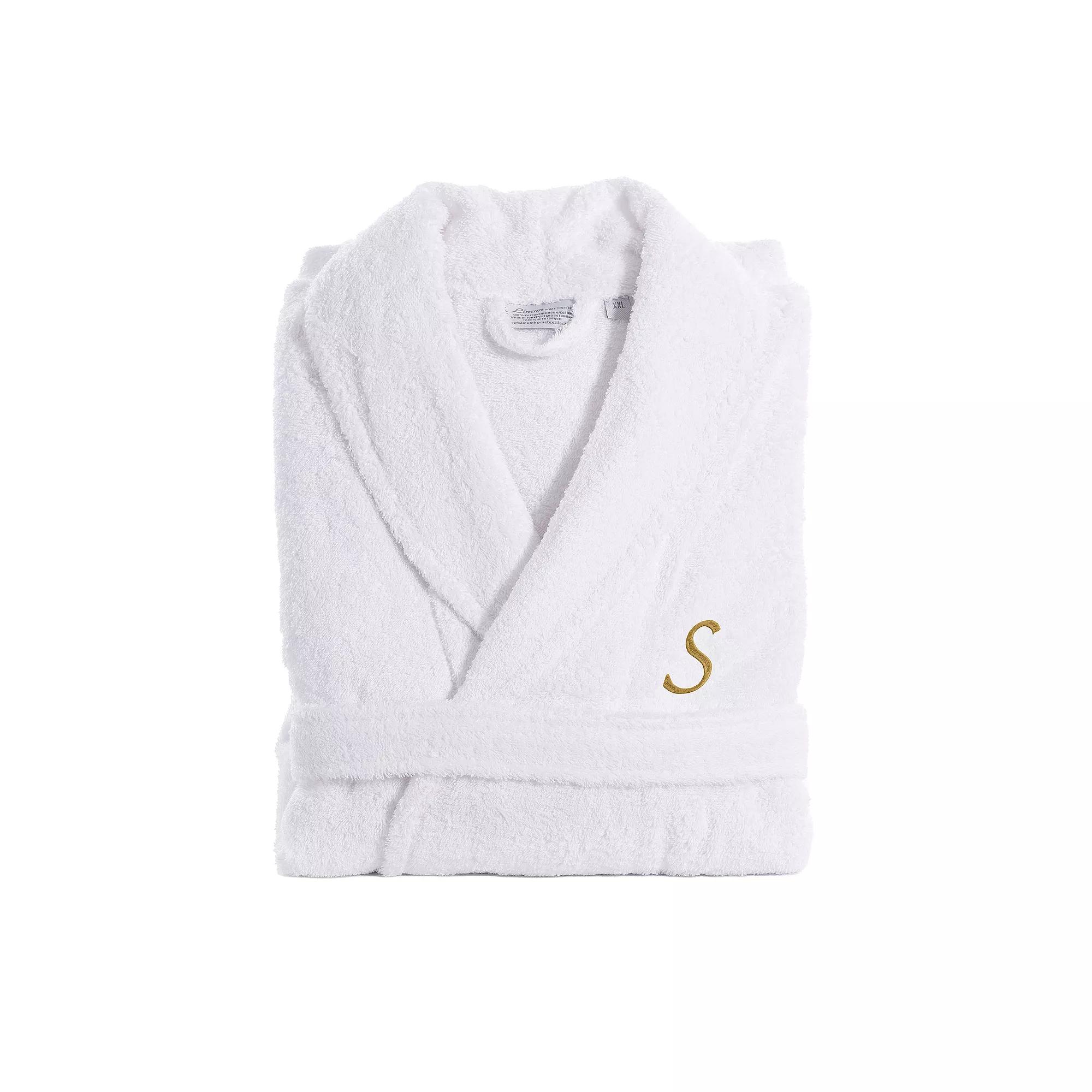Linum Home Textiles Turkish Cotton Personalized Quick Dry Terry Bathrobe, Adult Unisex,  Product Image