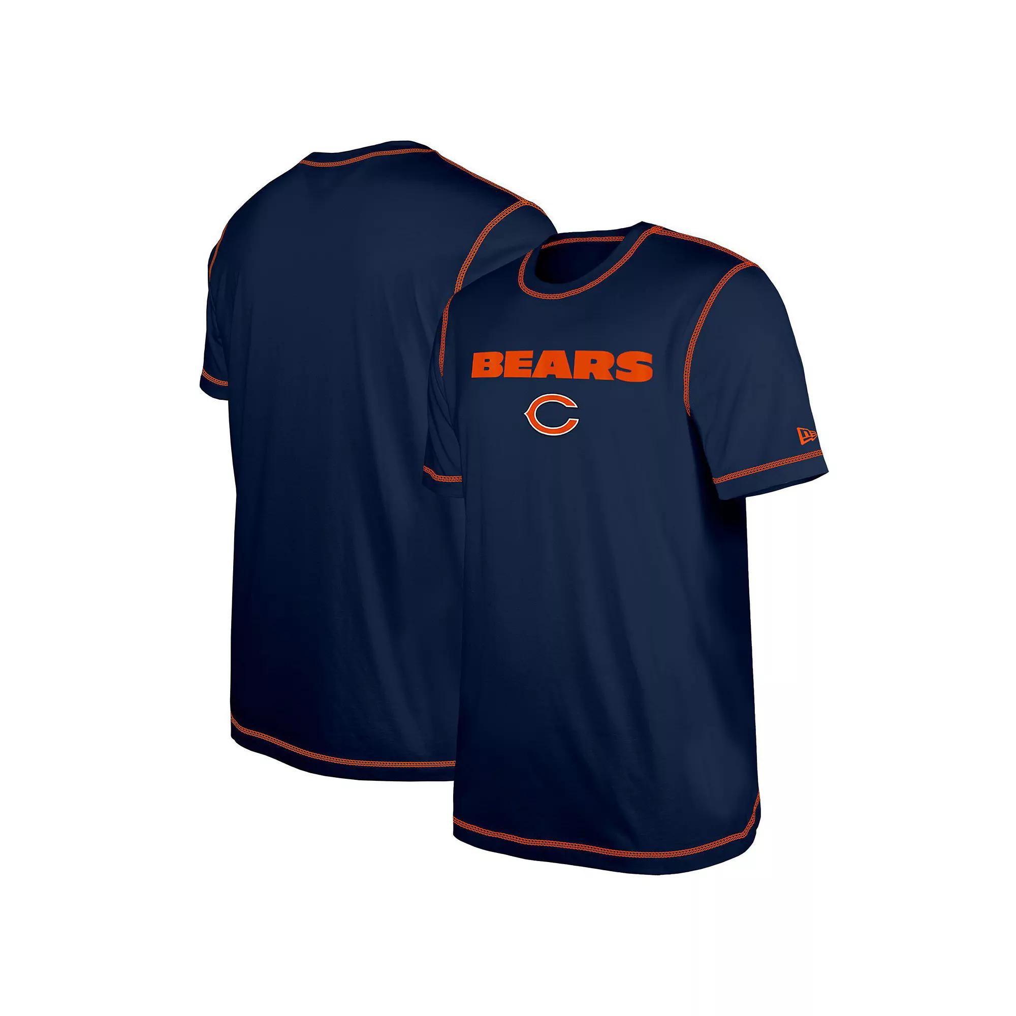 Men's New Era Brown Cleveland Browns Third Down Puff Print T-Shirt,  Product Image