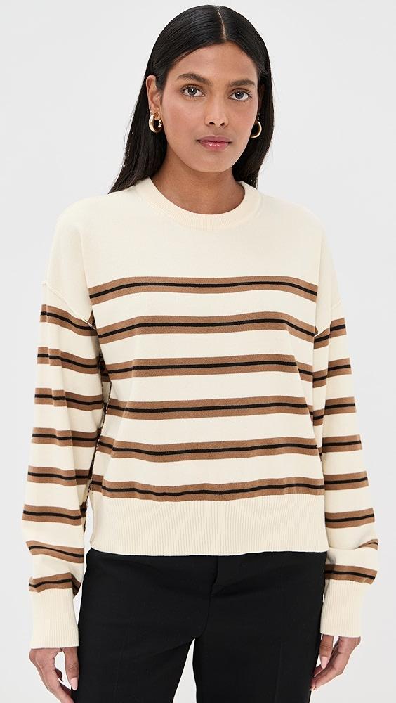 LE BOP Striped Boxy Pullover | Shopbop Product Image