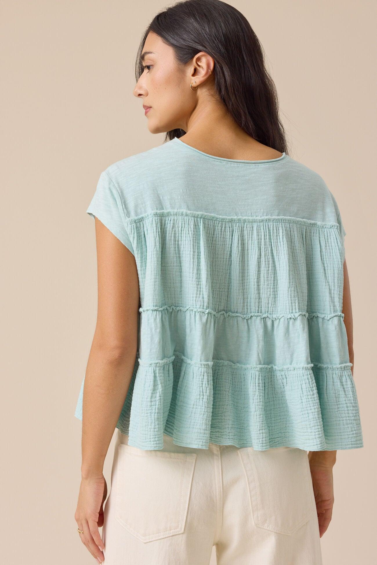 Nicole Ruffle Top Product Image