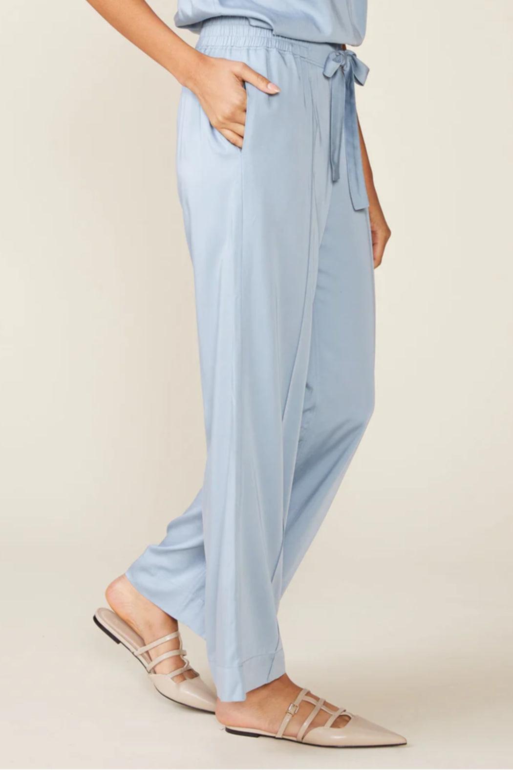 High Fidelity Seamed Tencel Pull On Pants Product Image