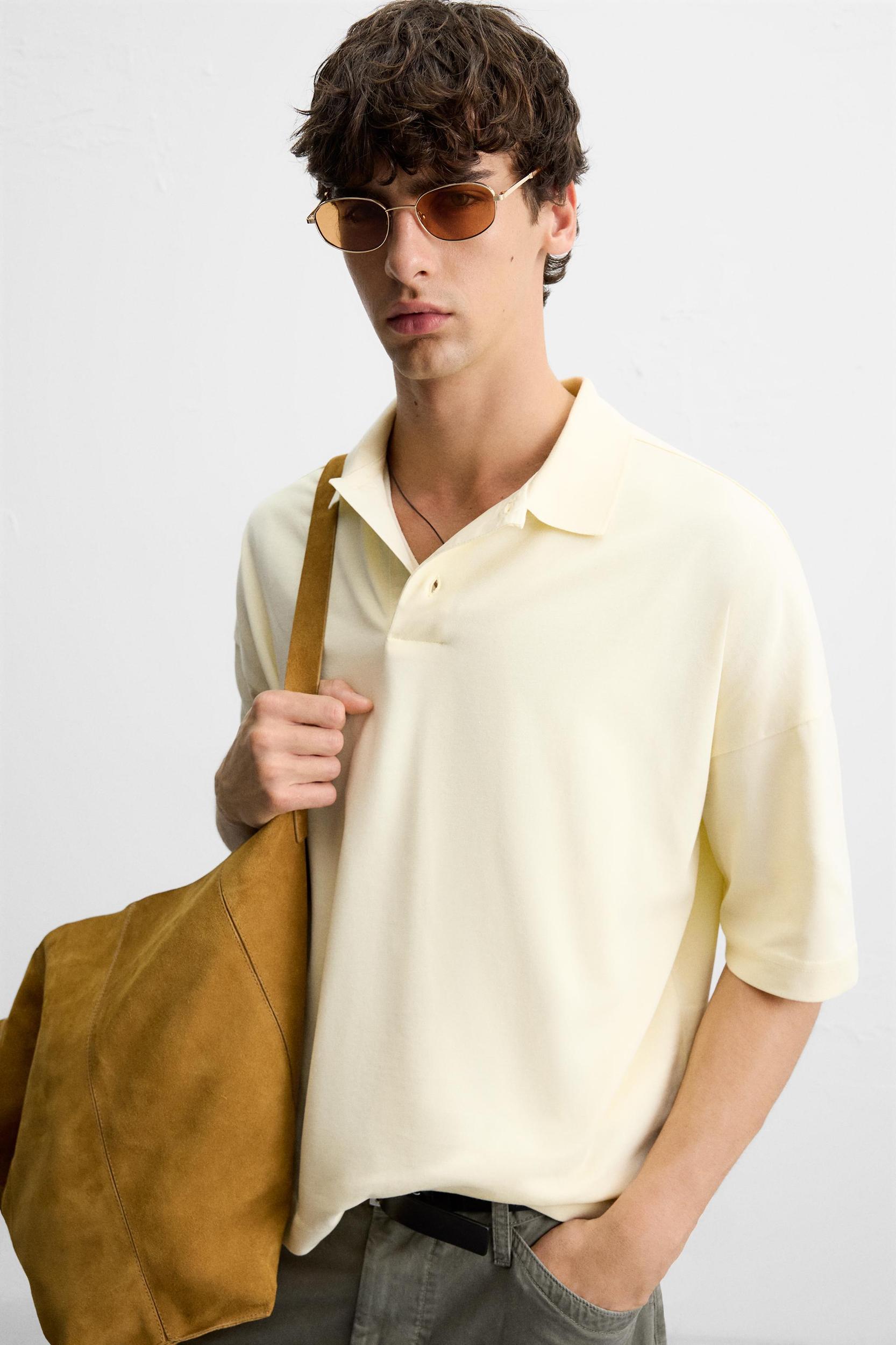 RELAXED FIT POLO SHIRT Product Image
