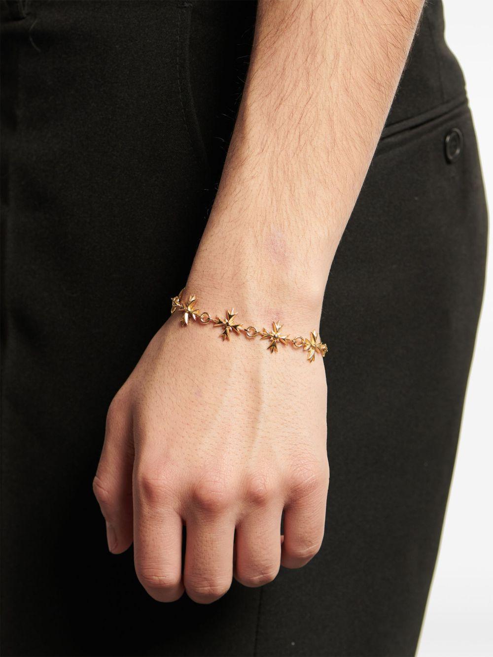 Crest sterling-silver chain bracelet Product Image