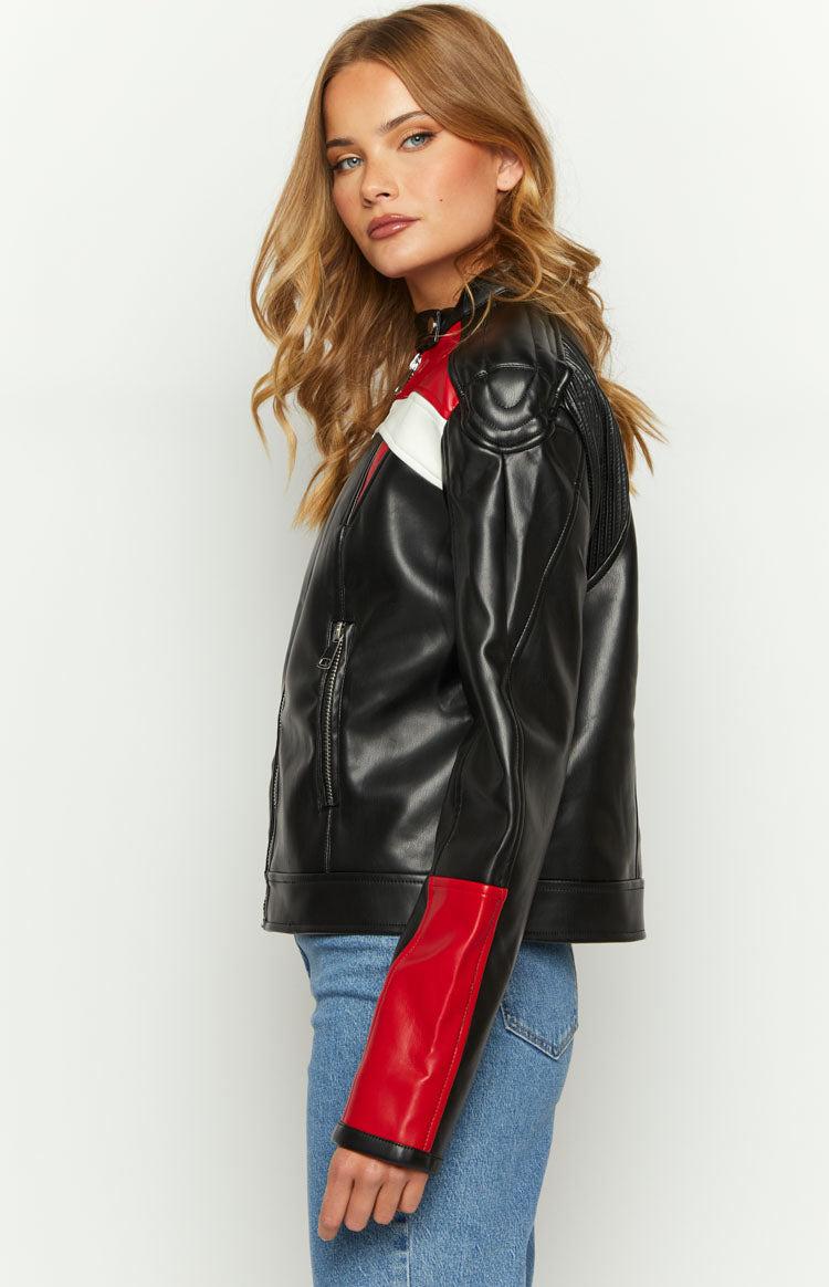 Lioness Top Model Onyx Biker Jacket Product Image