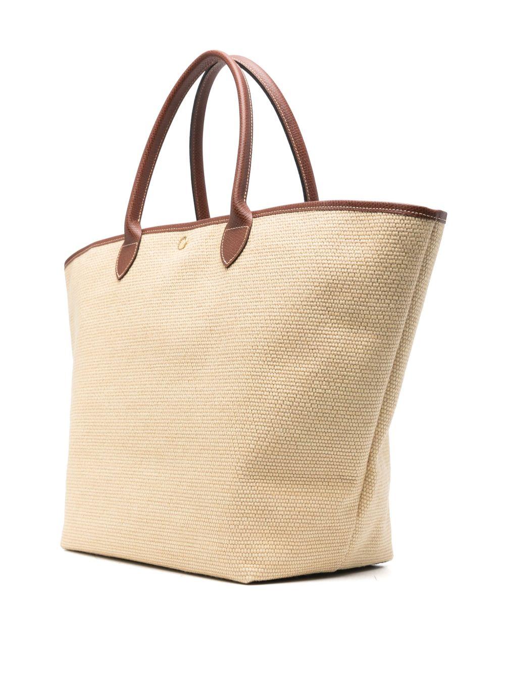 large Le Pliage Collection Basket tote bag  Product Image