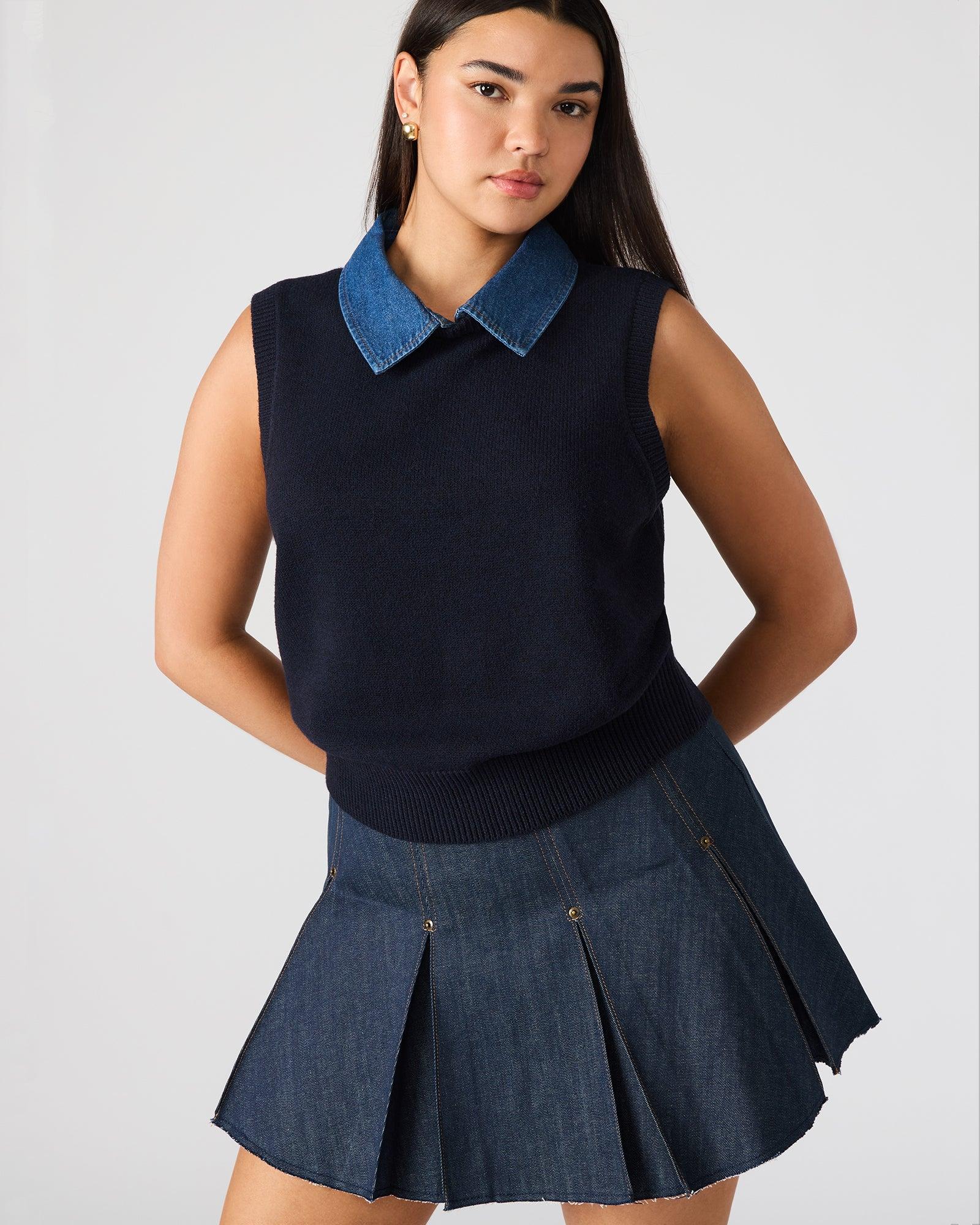 JEANE SWEATER VEST MULTI Female Product Image