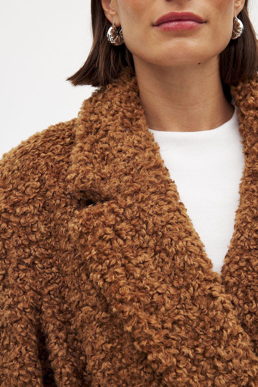 Long Teddy Coat Product Image